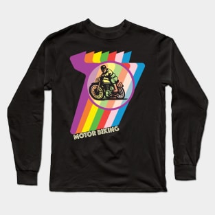 MOTOR BIKING Long Sleeve T-Shirt